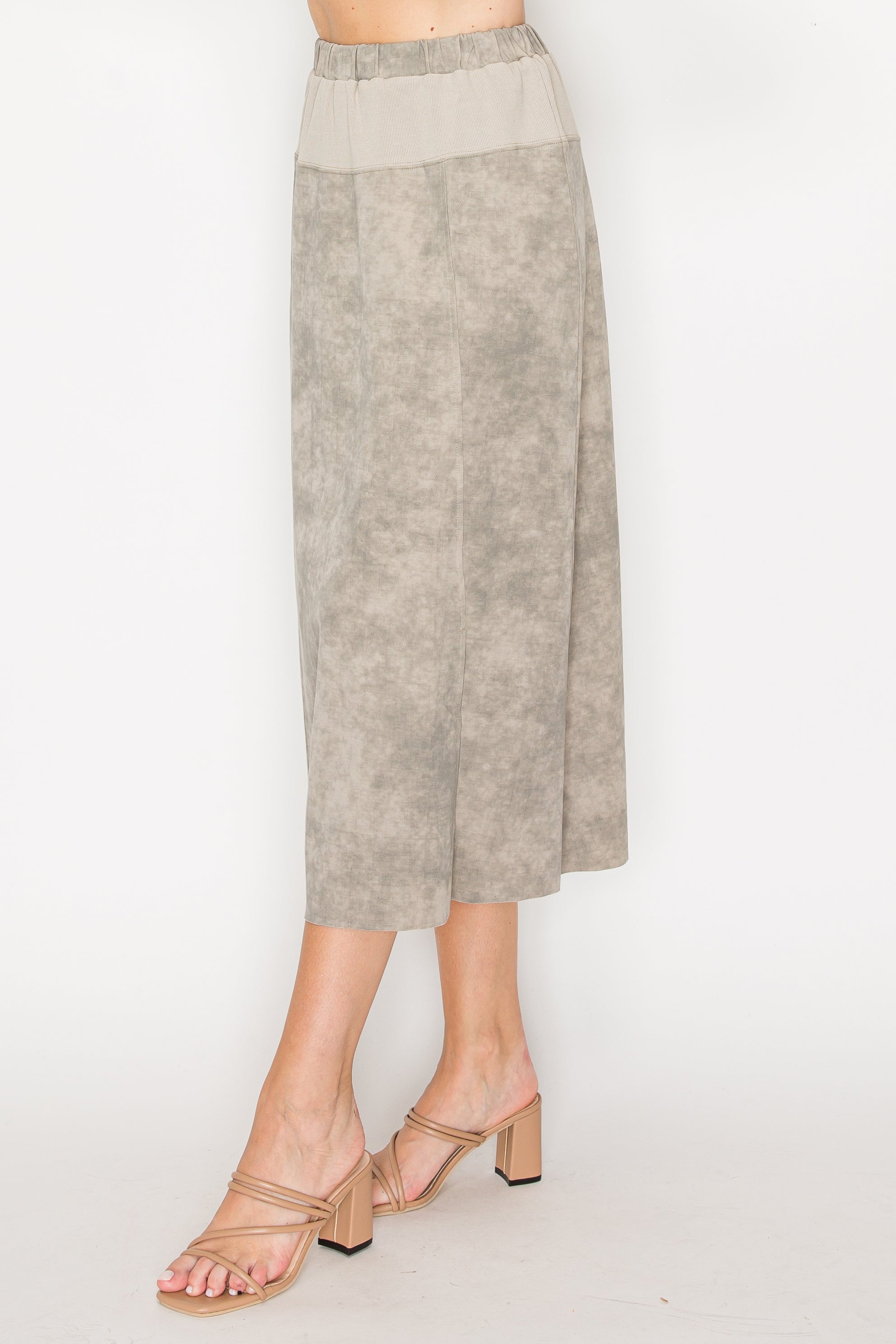 Konnie Knit Printed Skirt