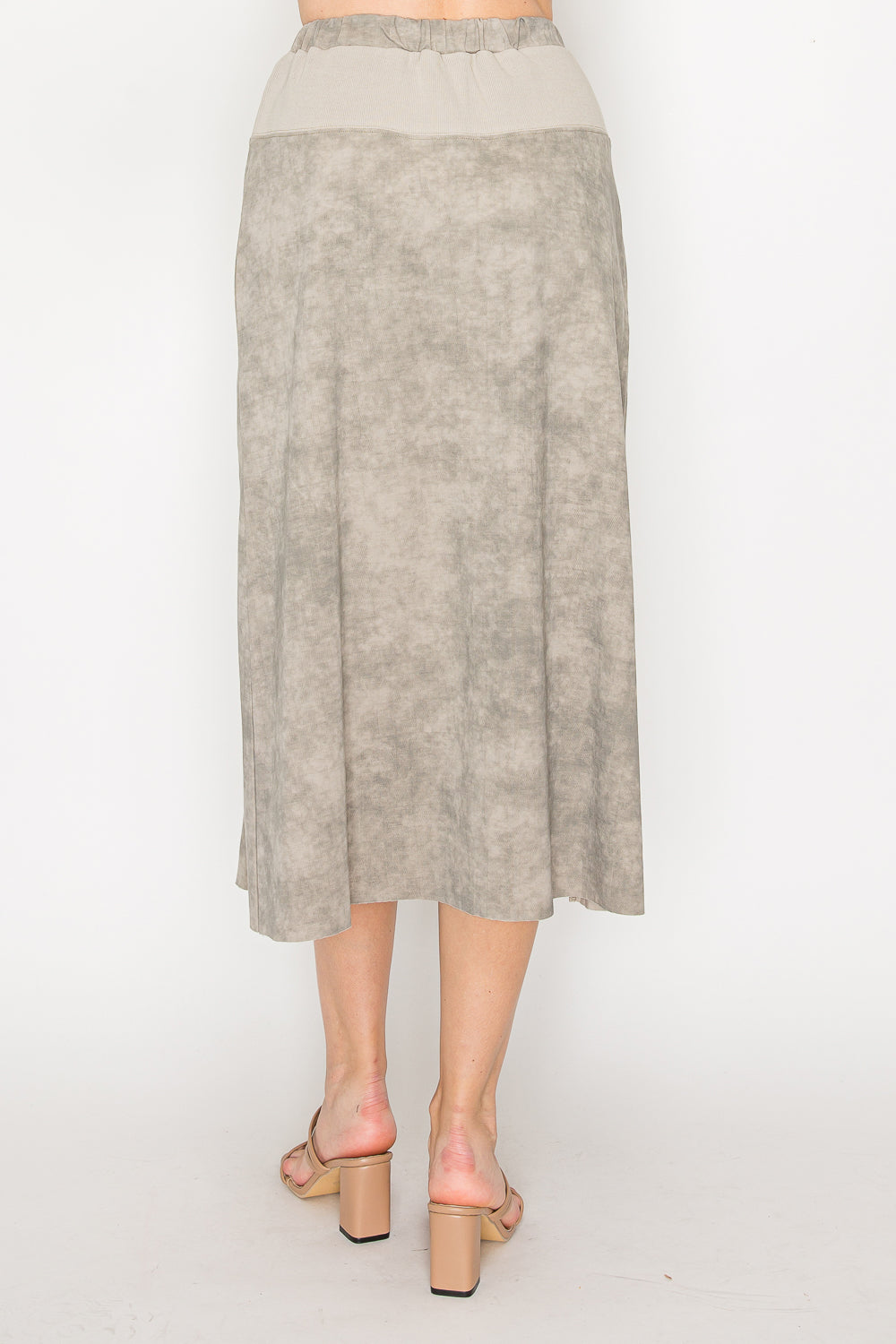 Konnie Knit Printed Skirt