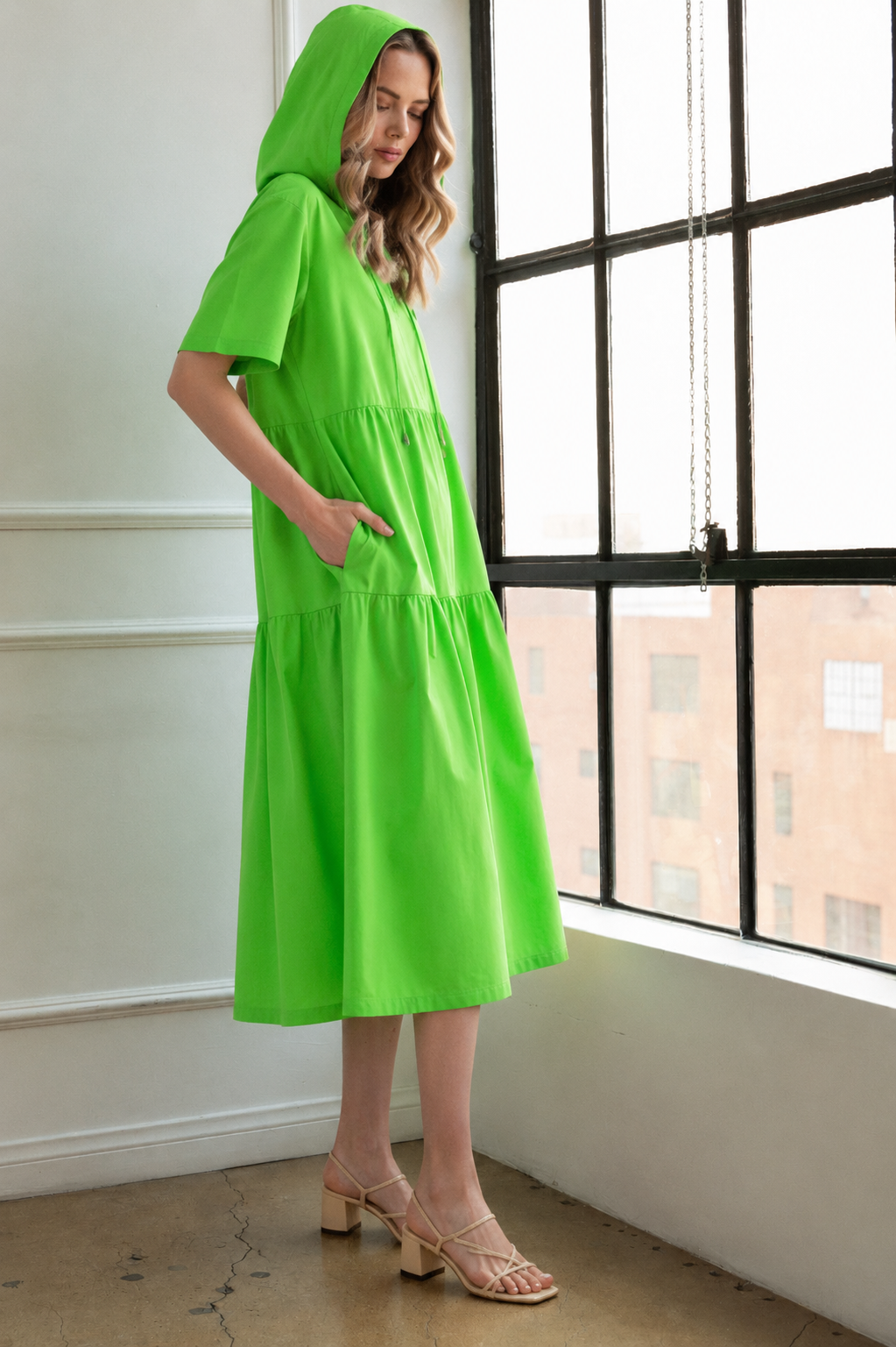 Jia Stretch Parachute Dress