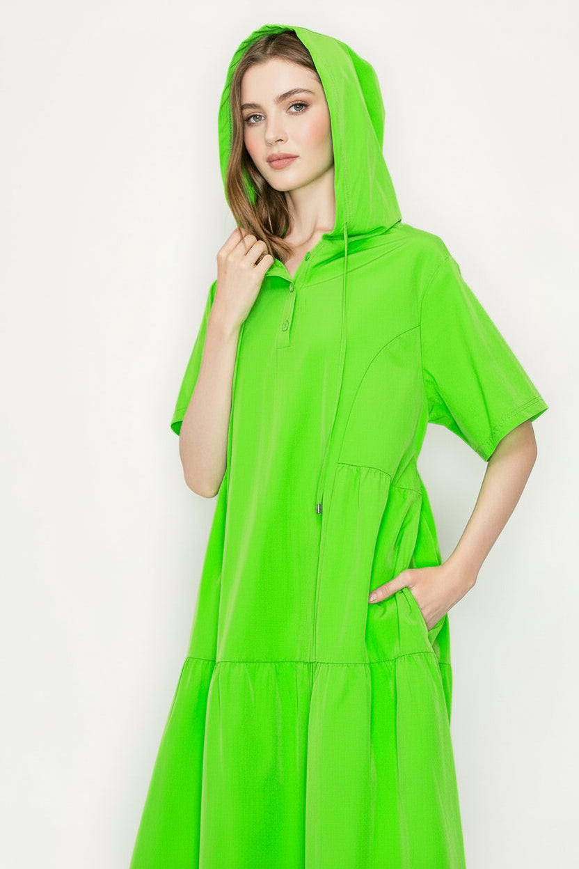 Jia Stretch Parachute Dress