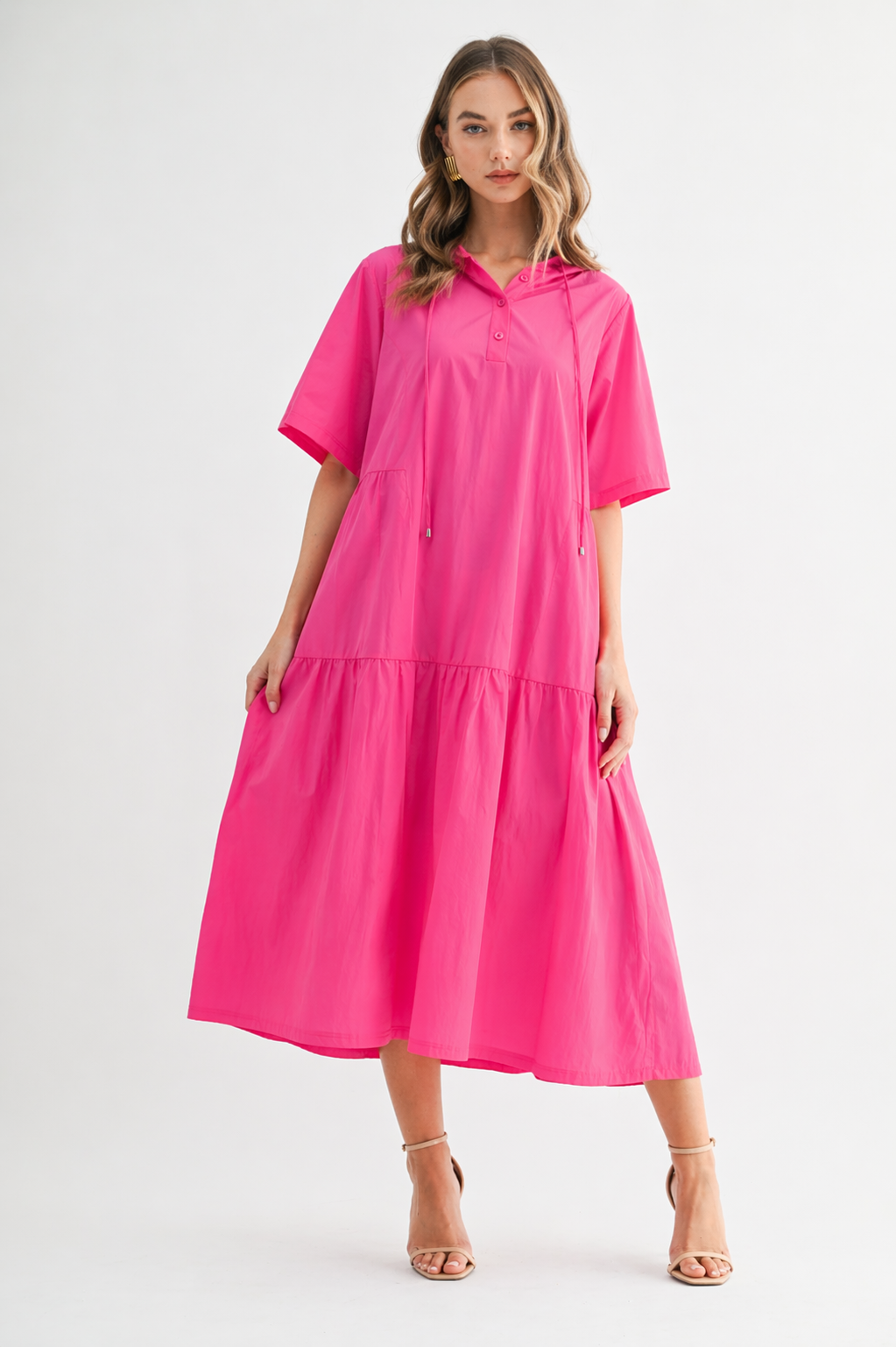 Jia Stretch Parachute Dress