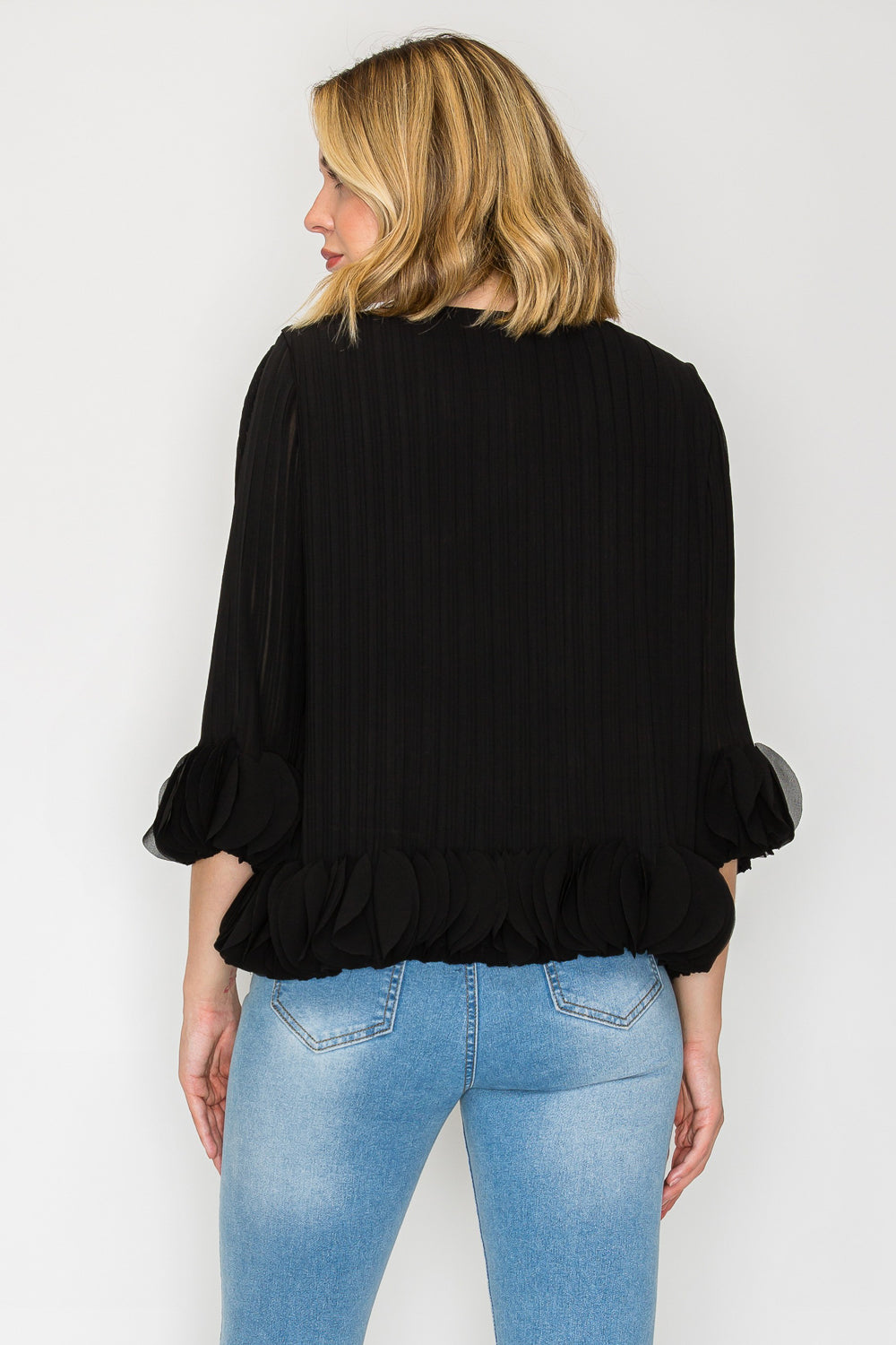 The Joanna Pleated Top