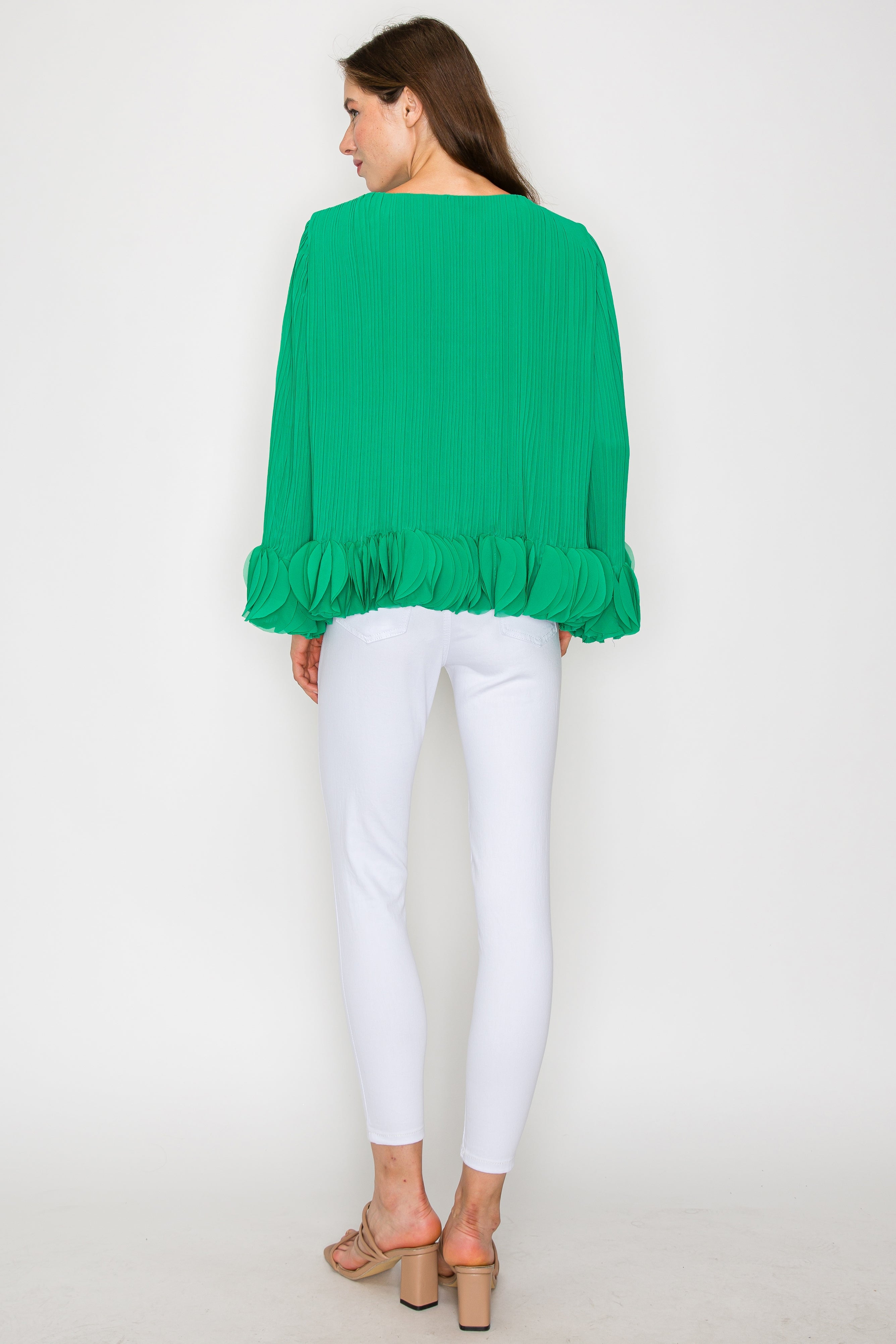 The Joanna Pleated Top