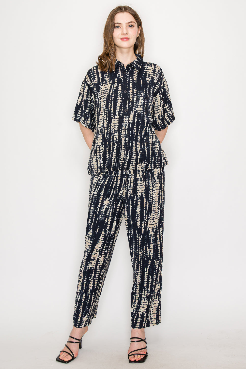 Jemma Pant with Sparkling Studs