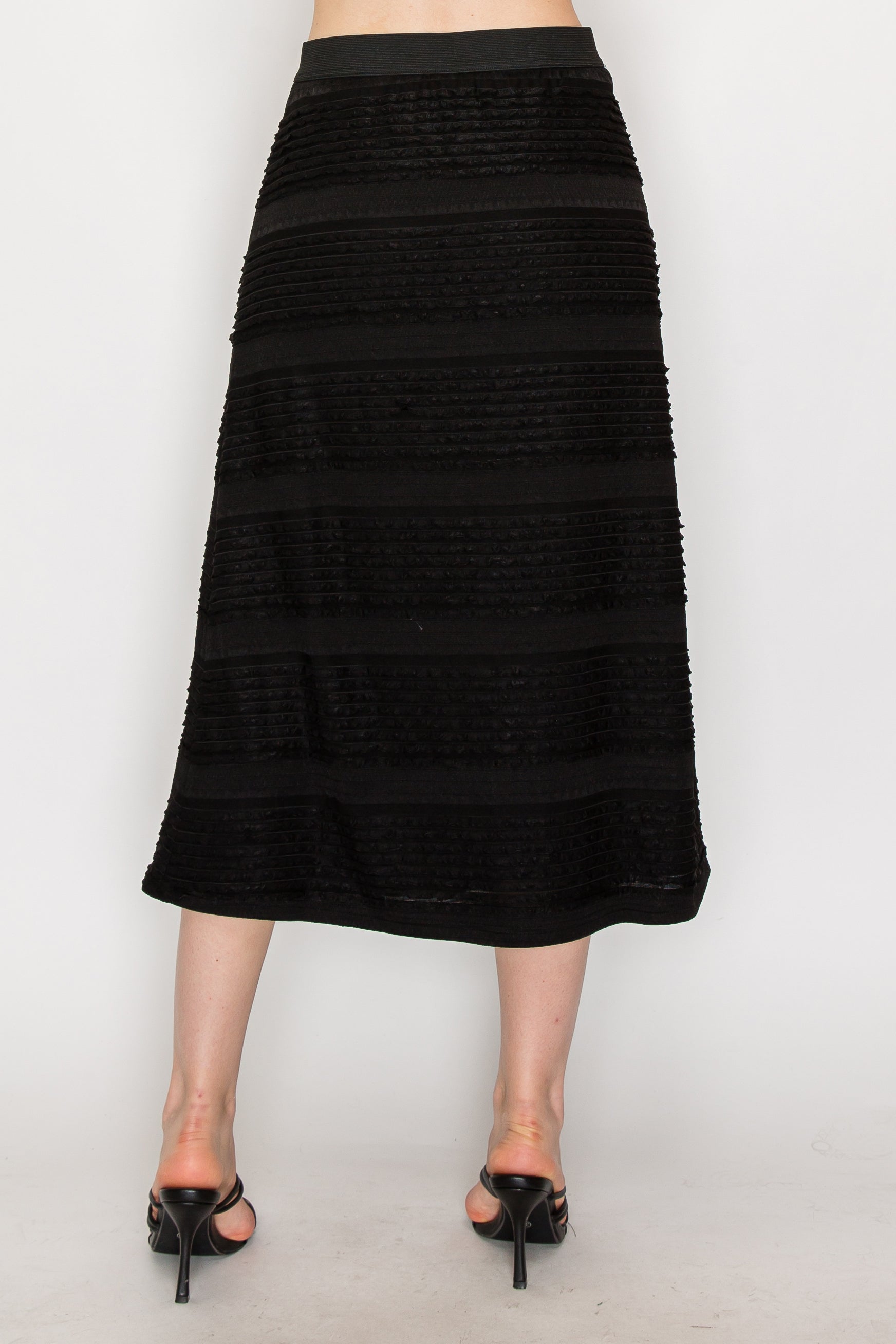 Jalila Textured Knit Skirt