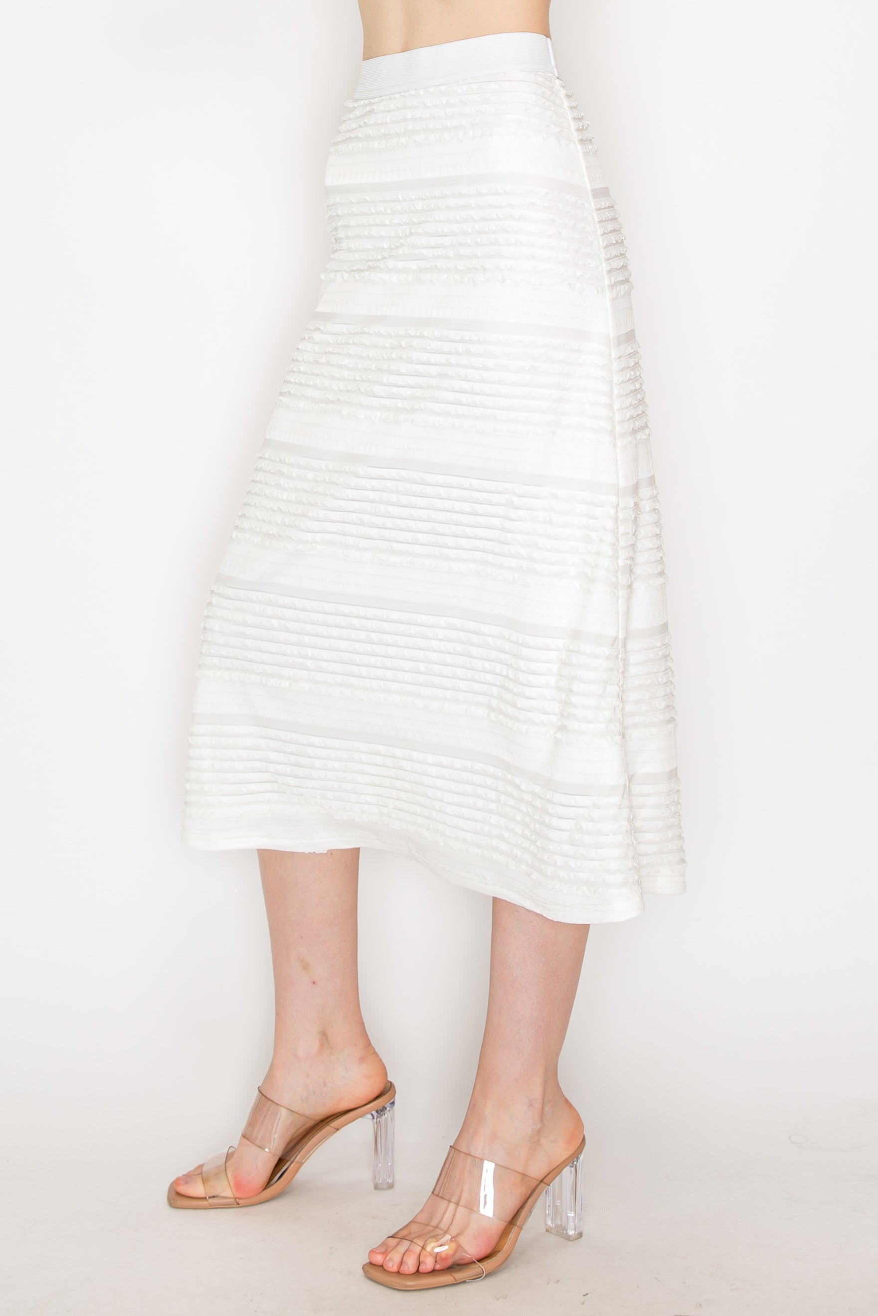 Jalila Textured Knit Skirt