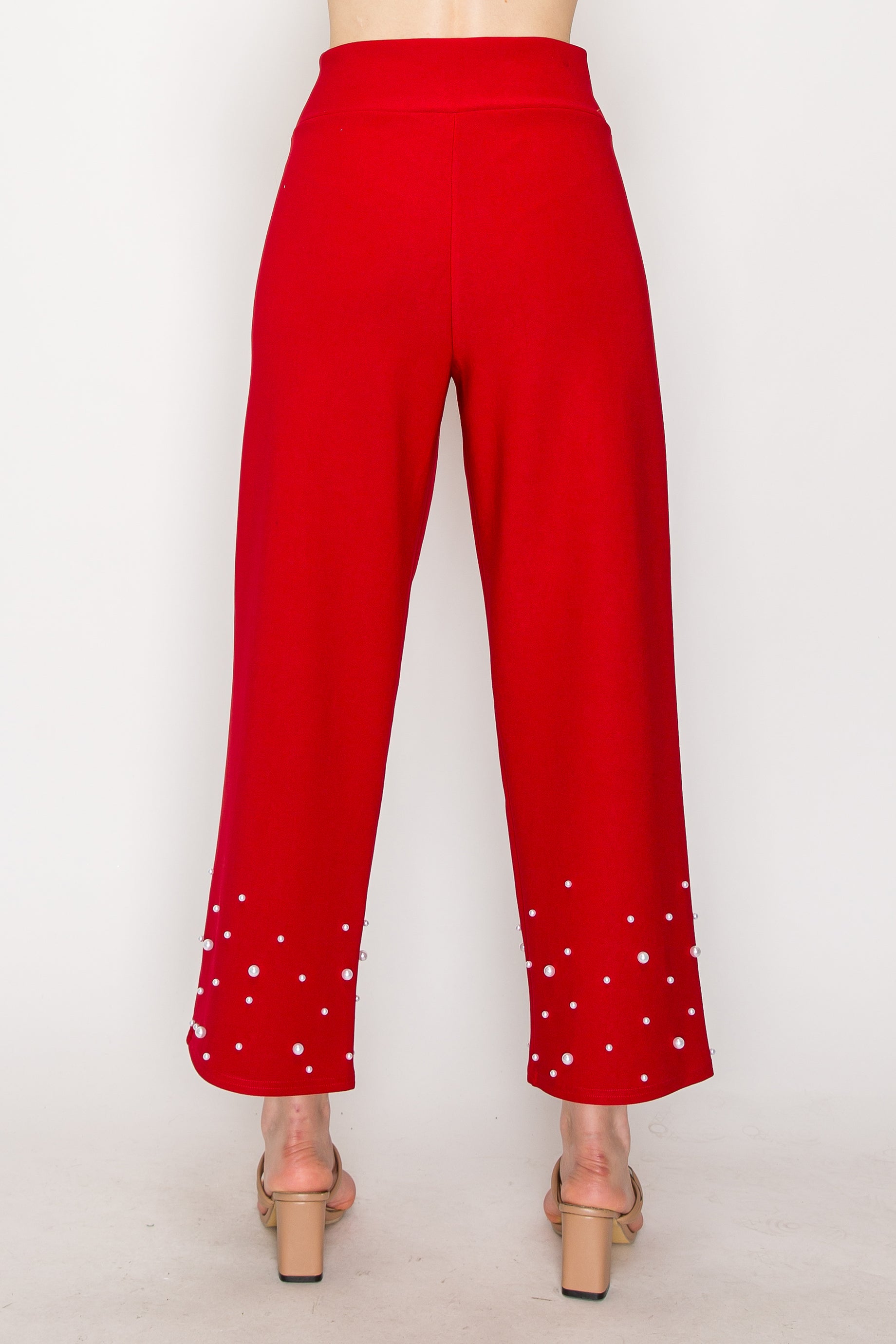 Keziah Stretch Knit Pearl Pant