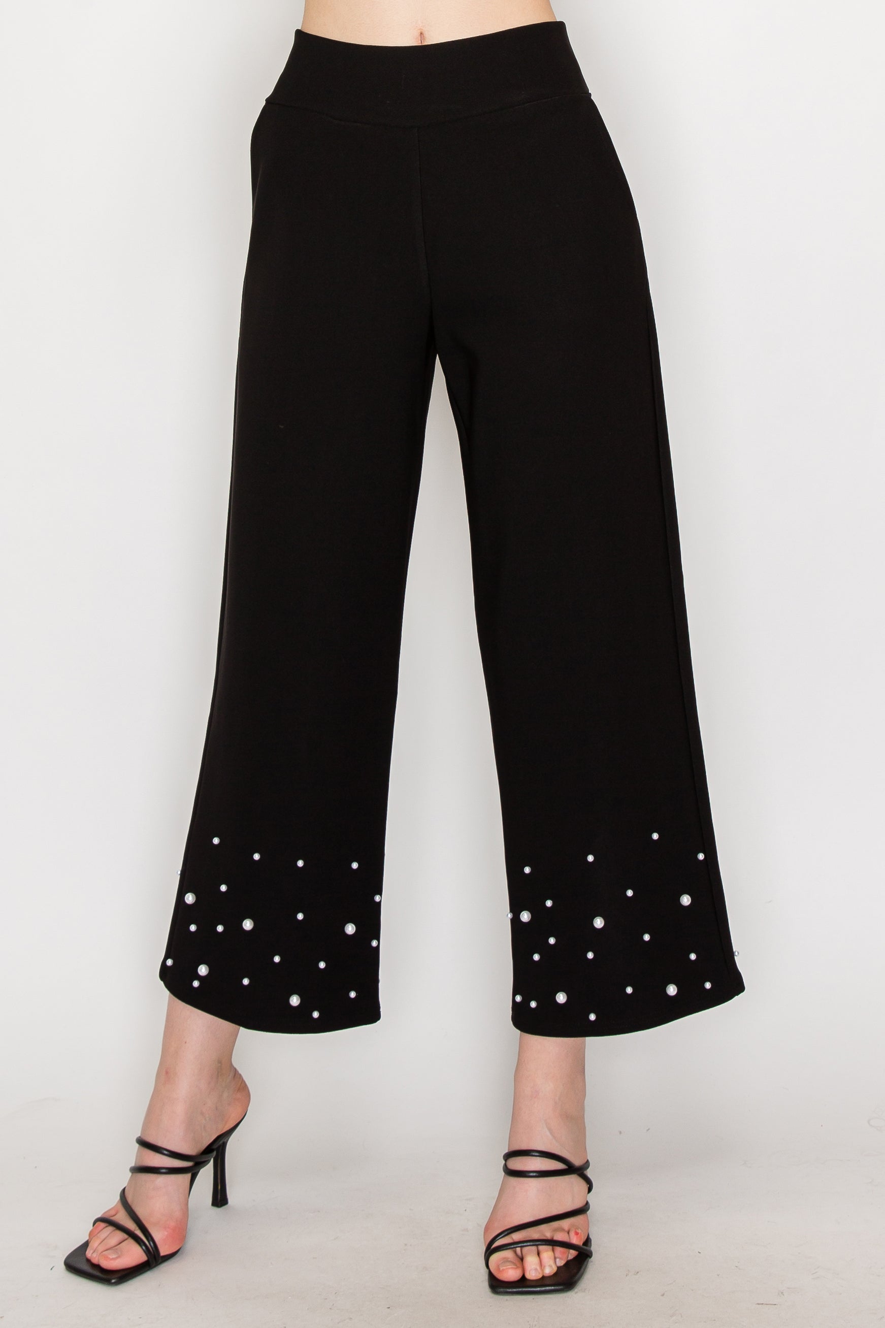 Keziah Stretch Knit Pearl Pant