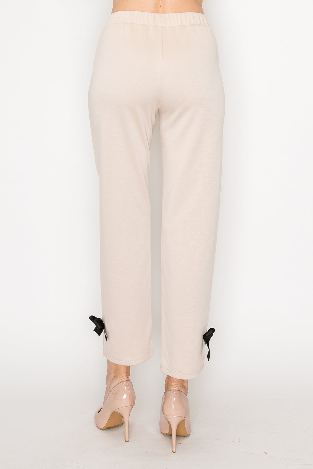 Jelina Knit Pant with Ribbons