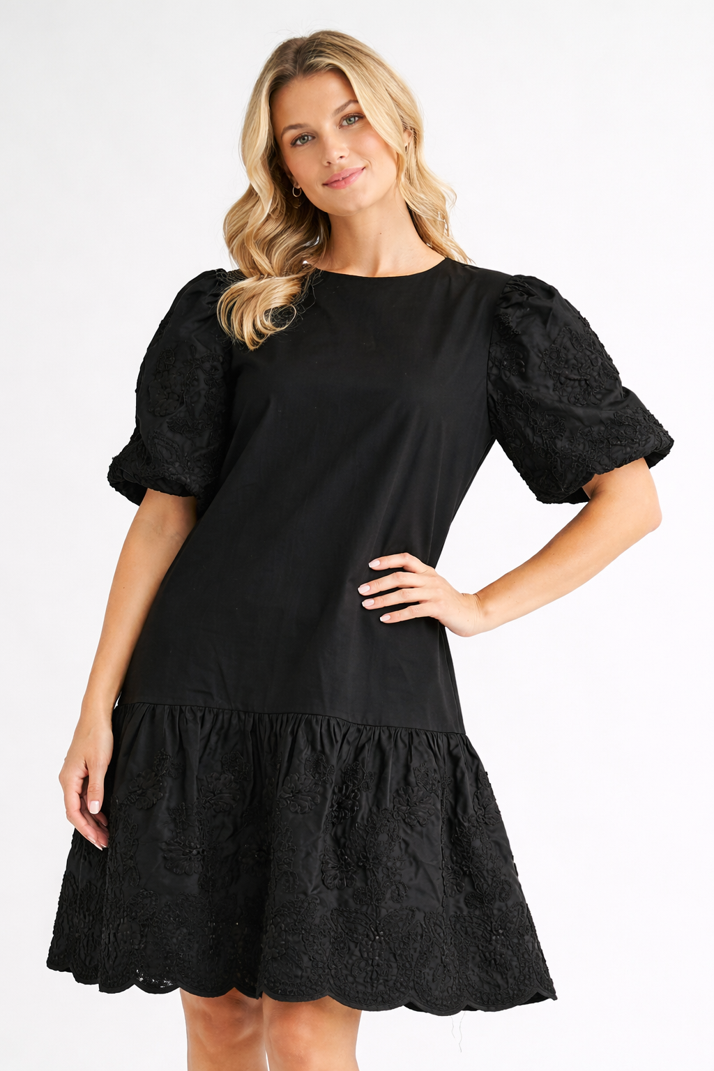 Jannelle Embroidered Dress