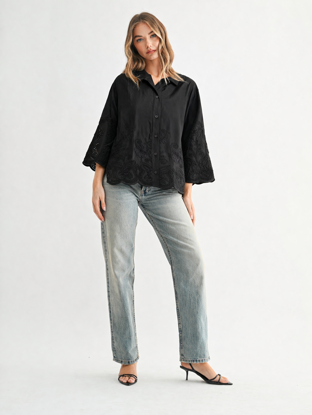 Jase Embroidered Blouse