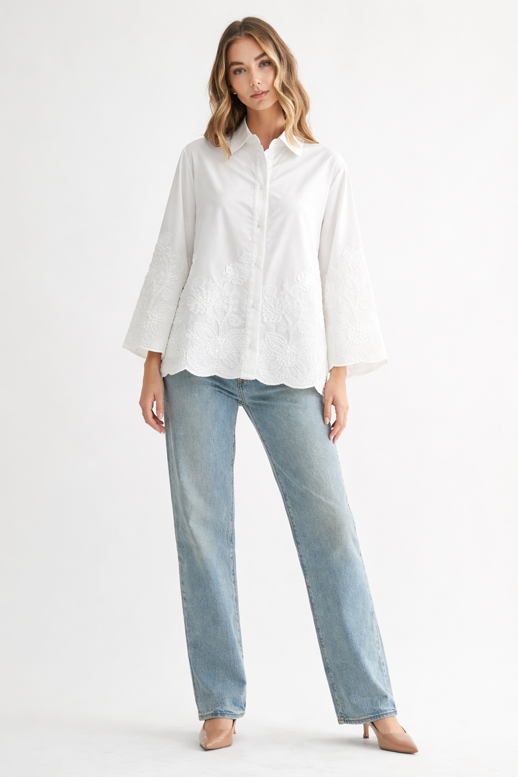 Jase Embroidered Blouse