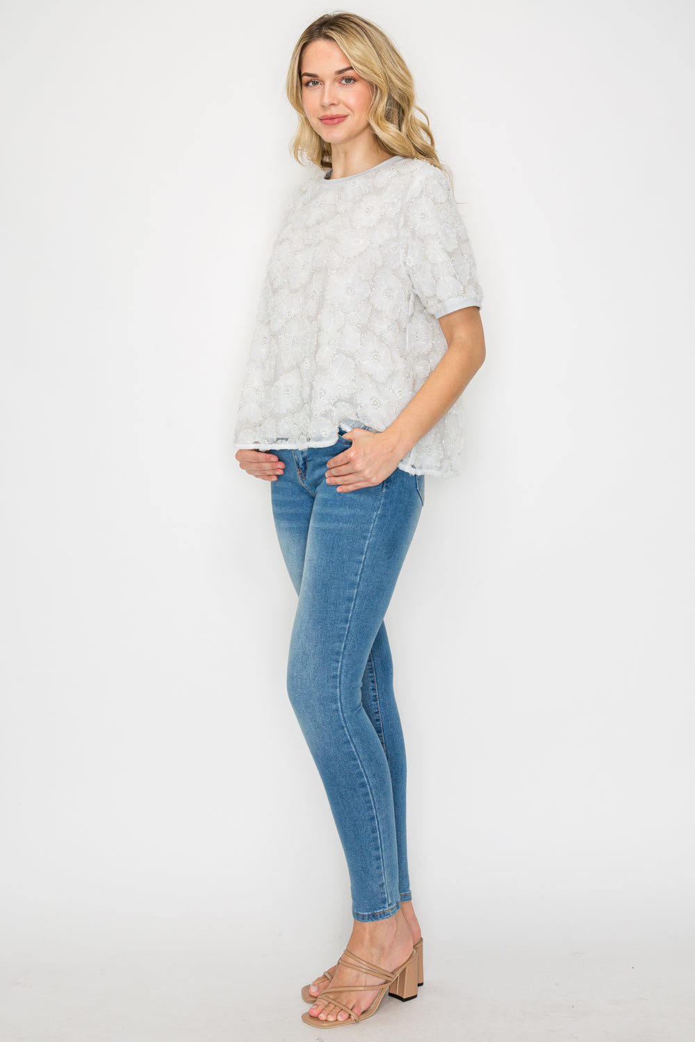 Jonas Top with Pearls