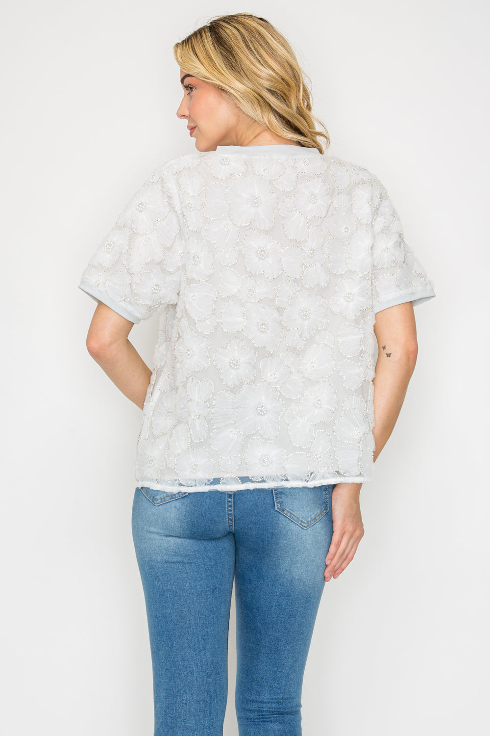 Jonas Top with Pearls