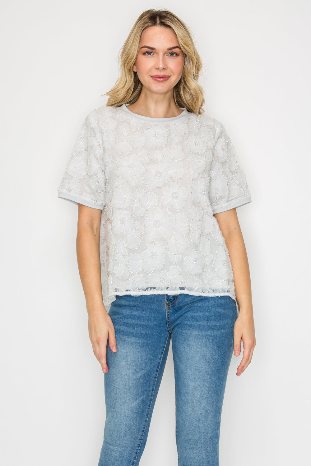 Jonas Top with Pearls