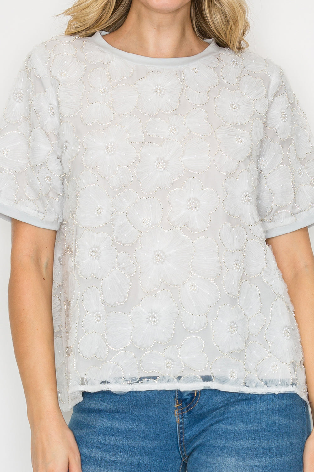 Jonas Top with Pearls