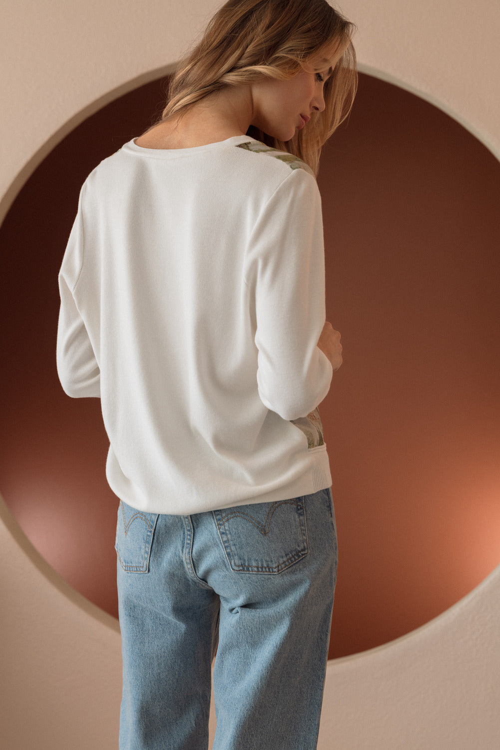 Joah Knitted Print Cardigan