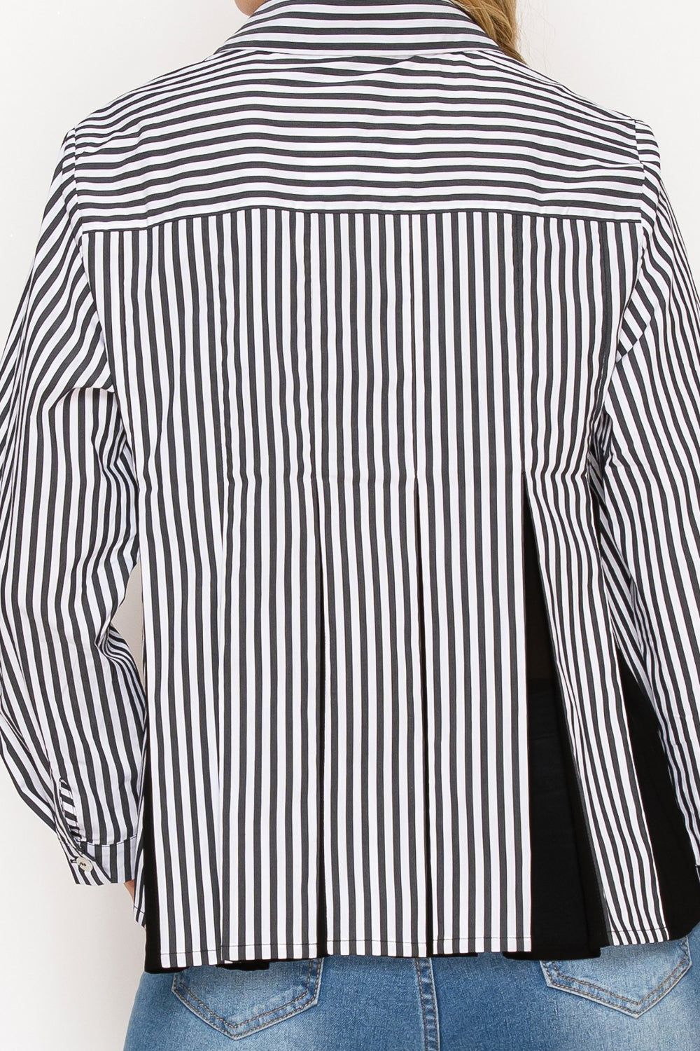 Jenn Shirt with Pleating Details