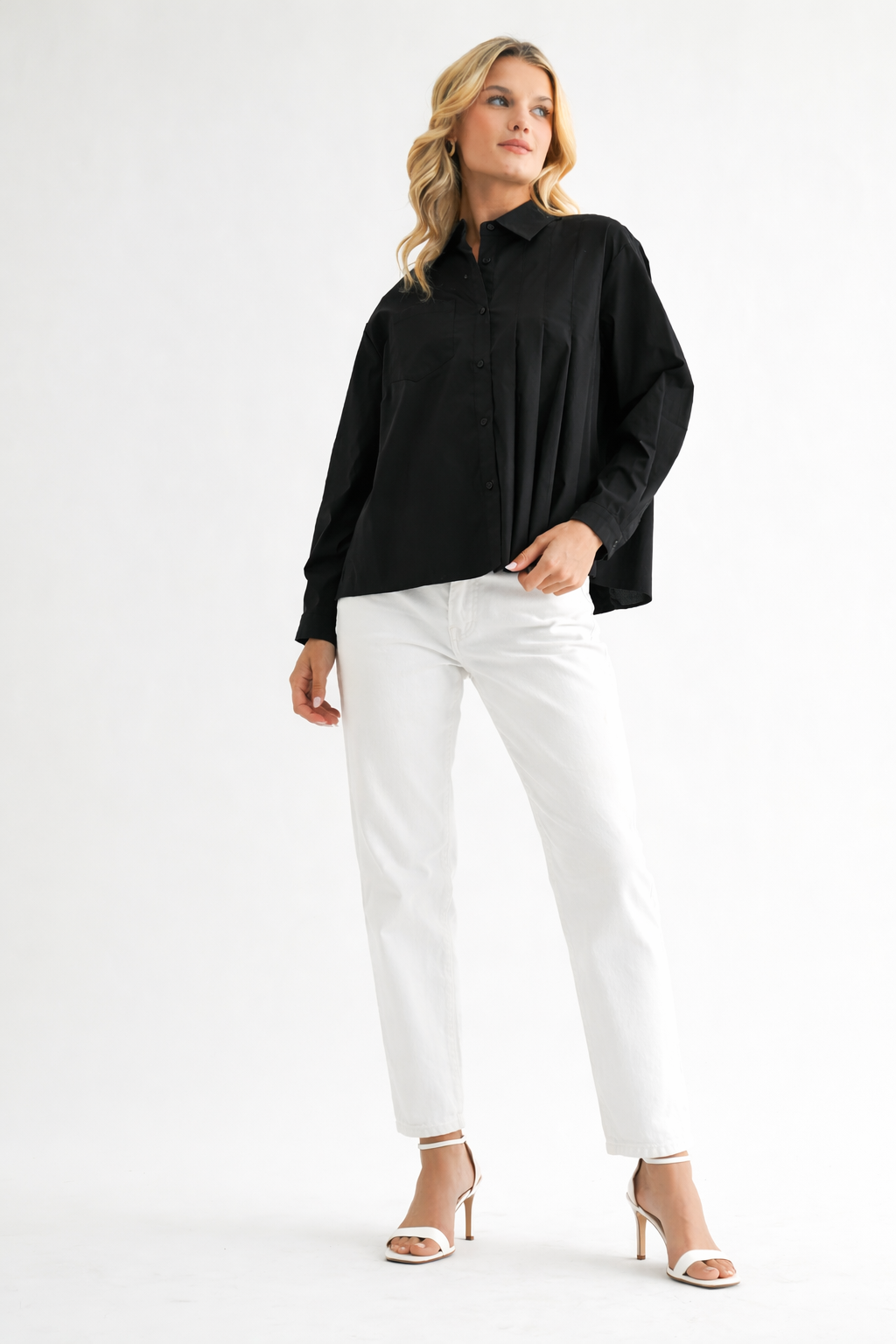 Josh Top with Pleating
