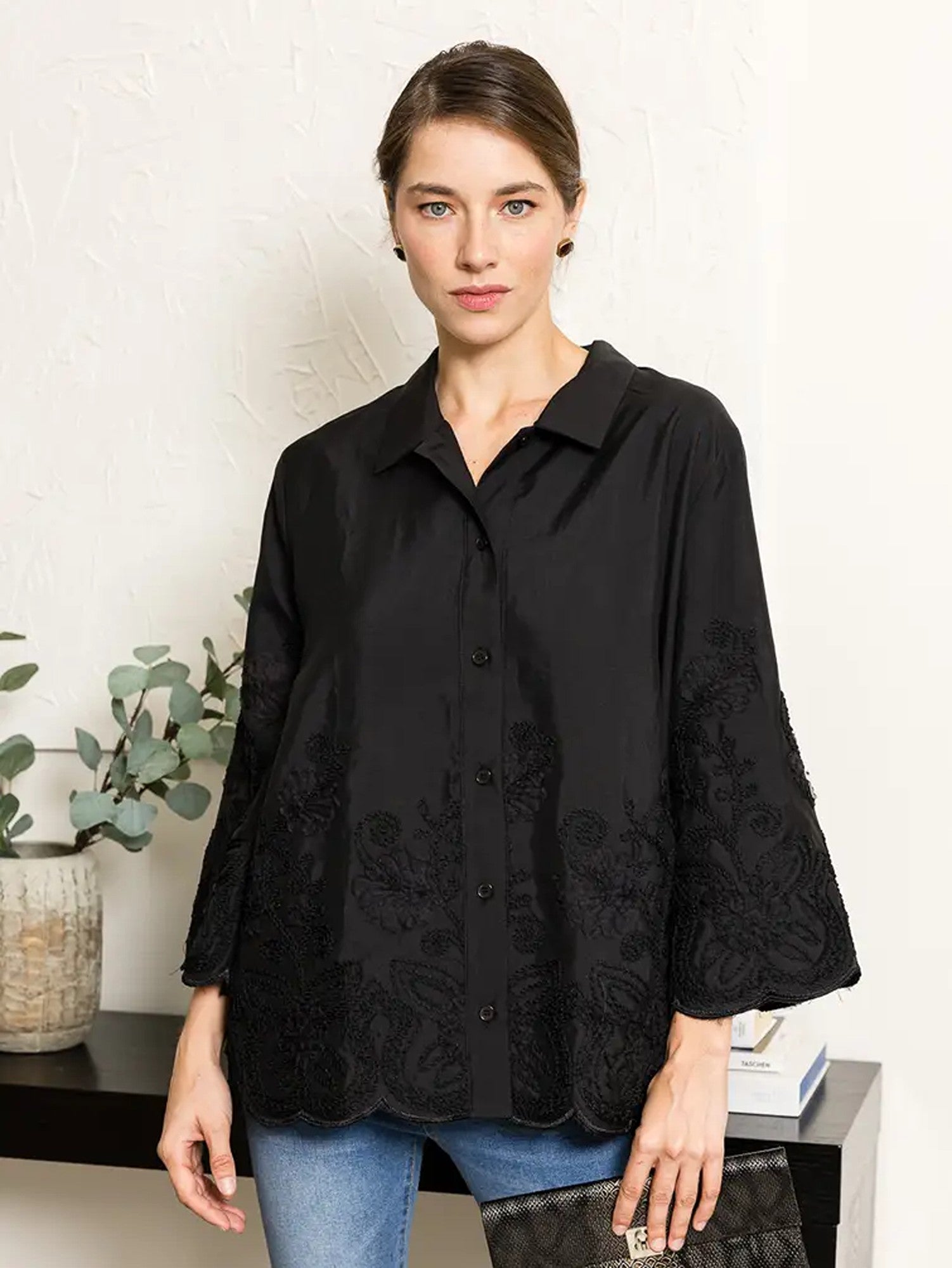Jase Embroidered Blouse