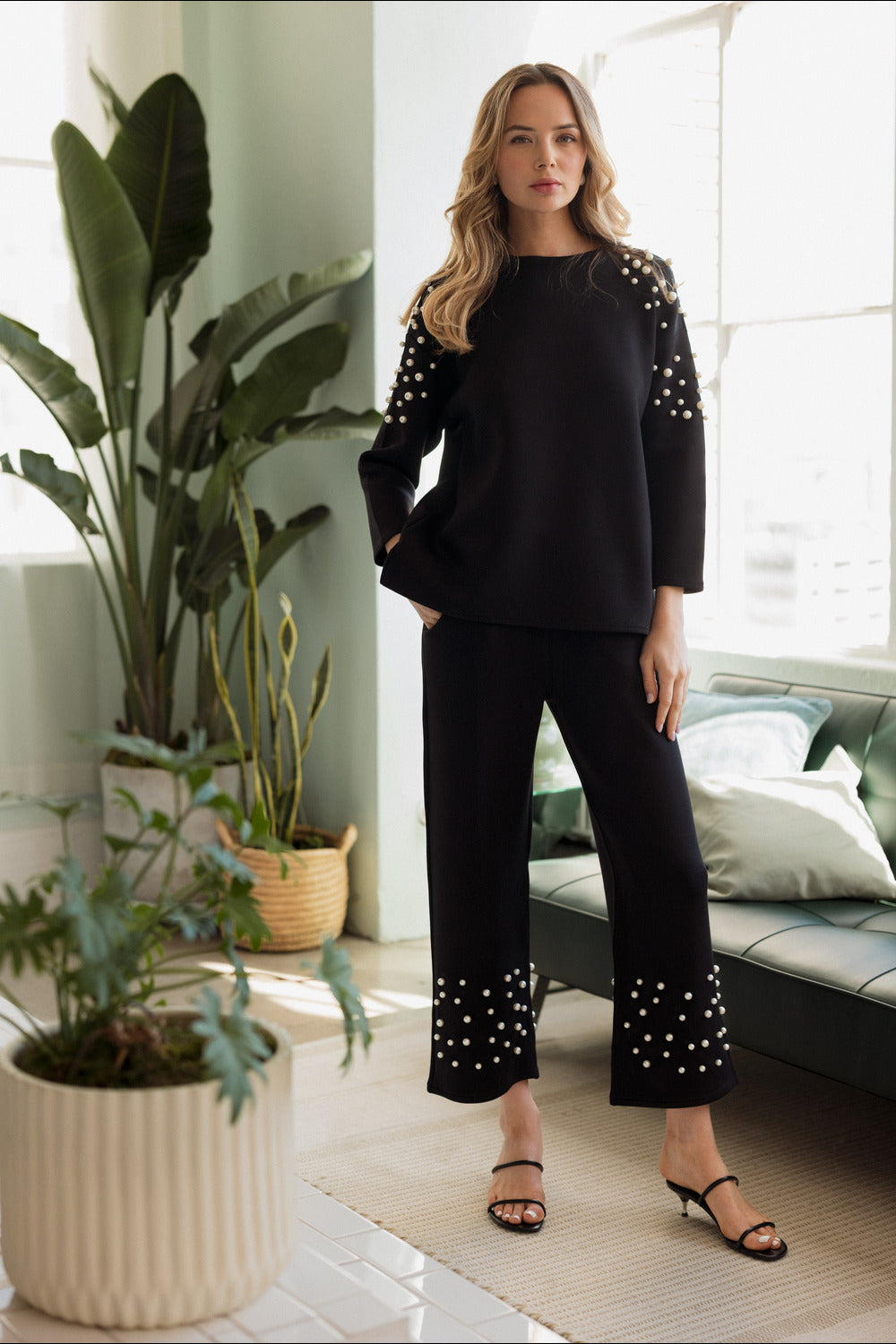 Fiona French Scuba Pearl Hi-Low Top