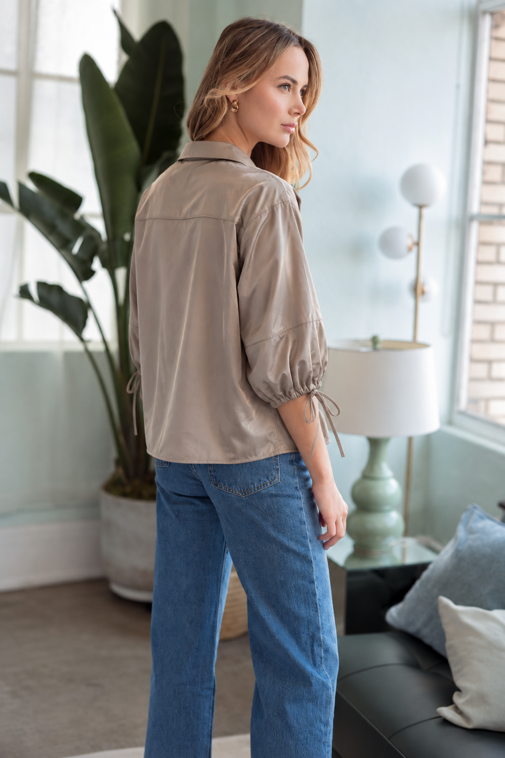 Winnie Woven Shirt Top