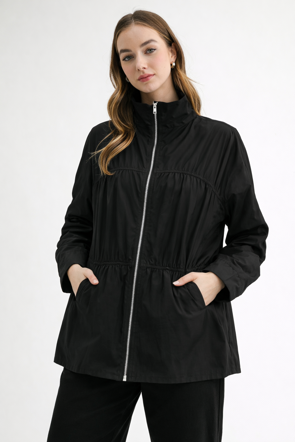Jaelle Cotton Poplin Jacket