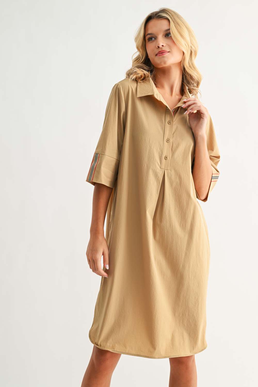 Wendi Woven Tunic Dress