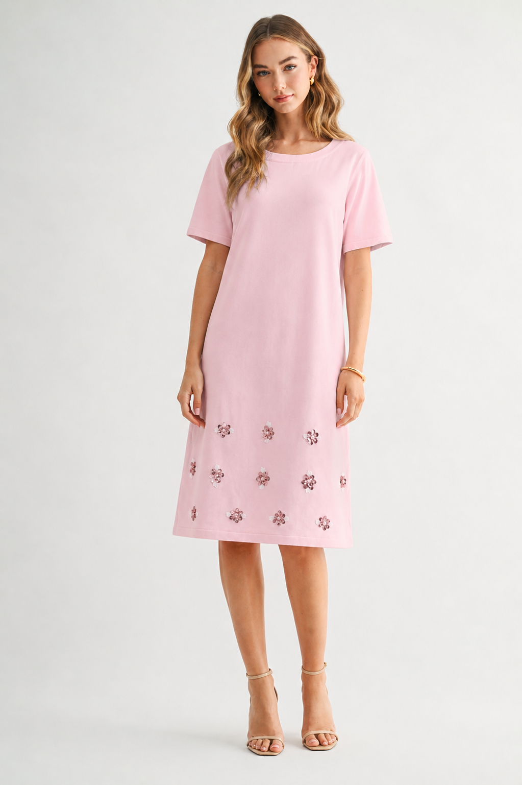 Stella Sweater Dress with Sequin Sparkles