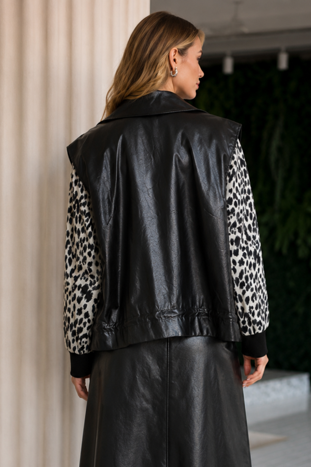 Janice Leather Vest