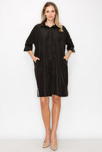 Load image into Gallery viewer, Whitney Woven Tunic Dress