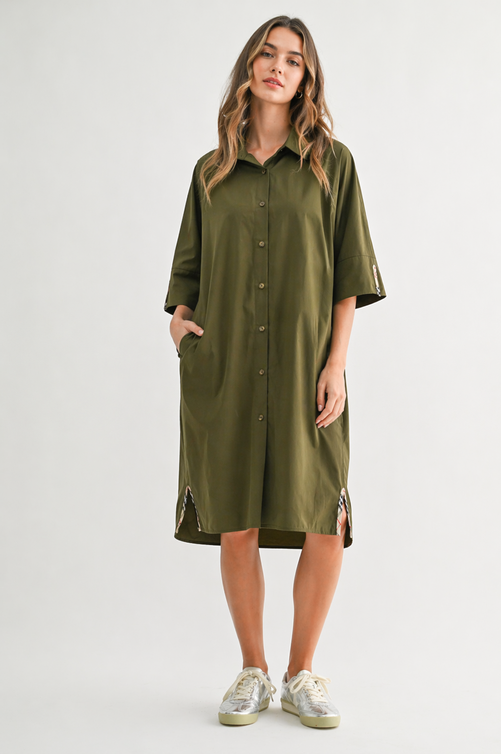 Whitney Woven Tunic Dress