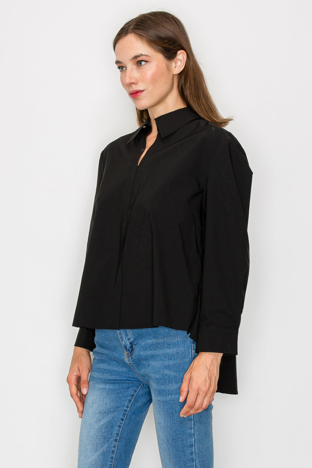 Jamile Stretch Woven Top