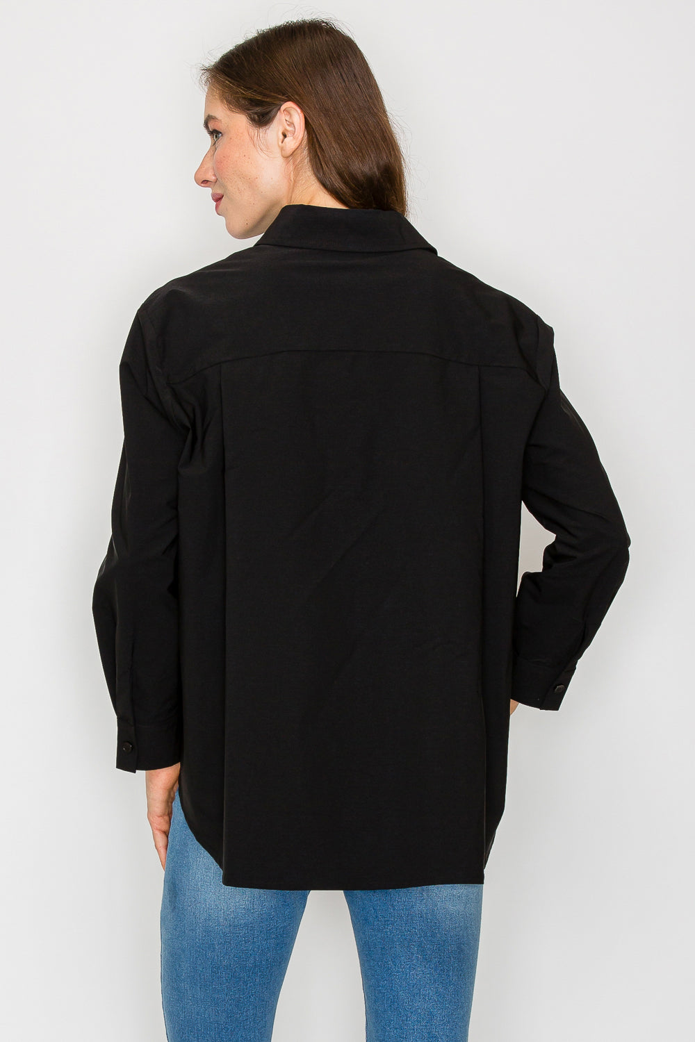 Jamile Stretch Woven Top