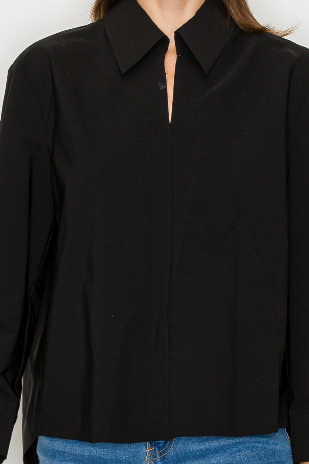 Jamile Stretch Woven Top