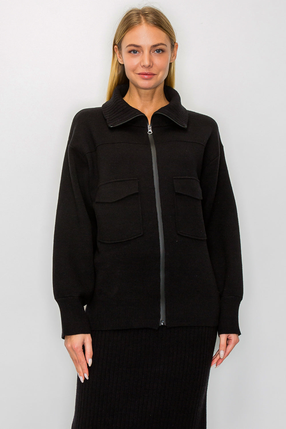 Shay Knitted Sweater Jacket