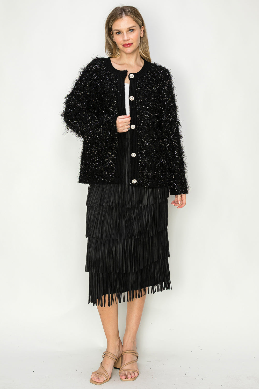 Jayleen Fringe Skirt