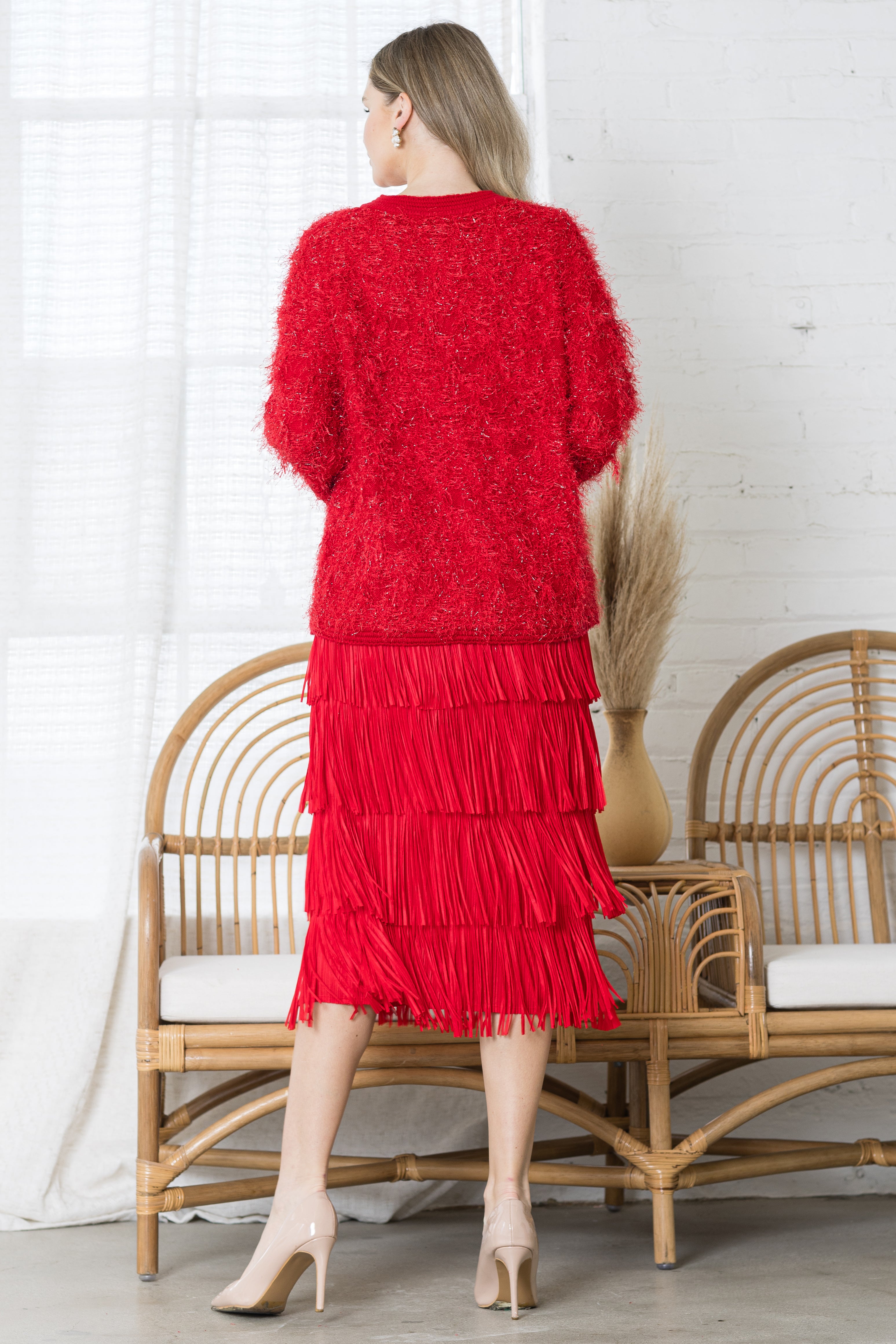 Jayleen Fringe Skirt