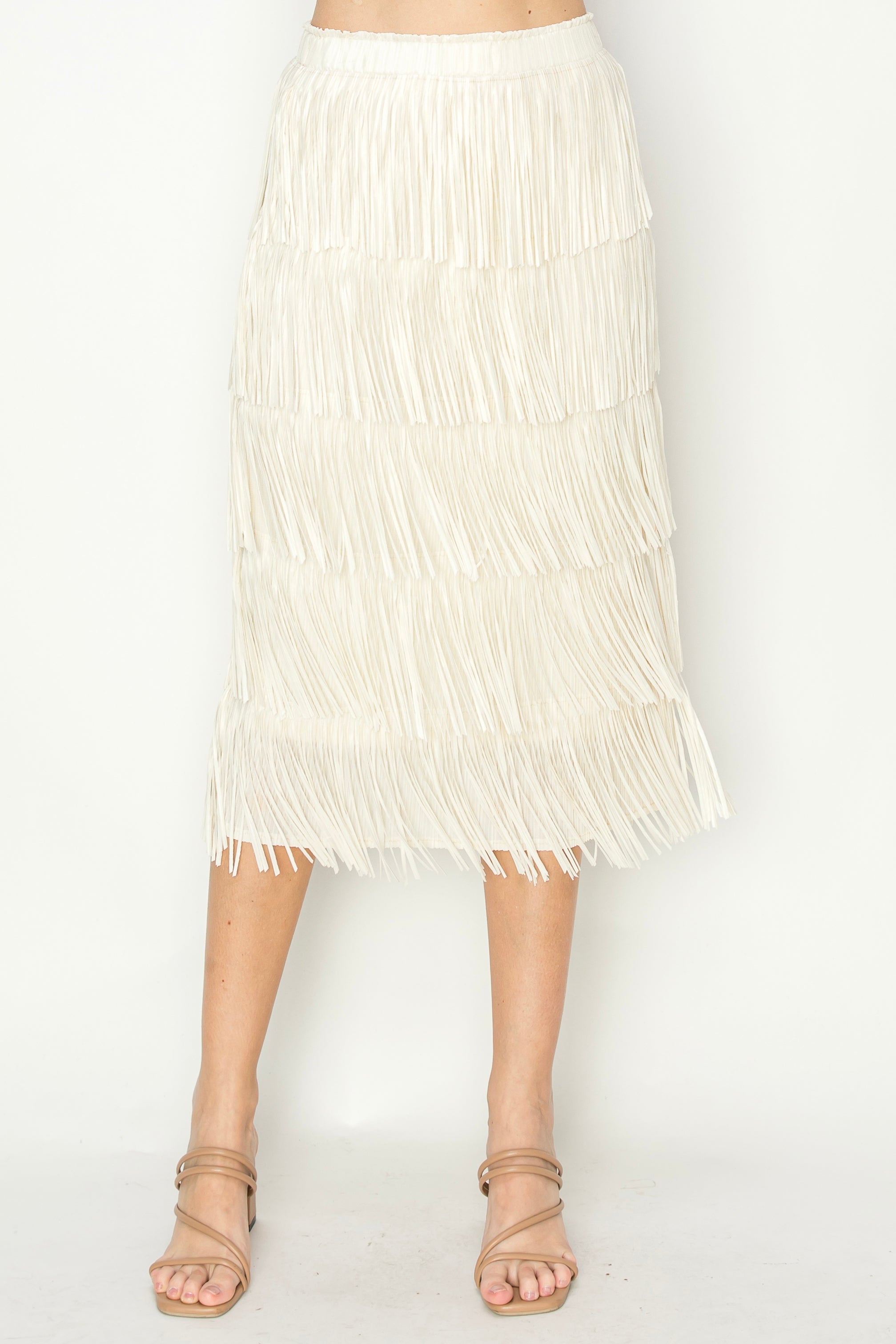 Jayleen Fringe Skirt