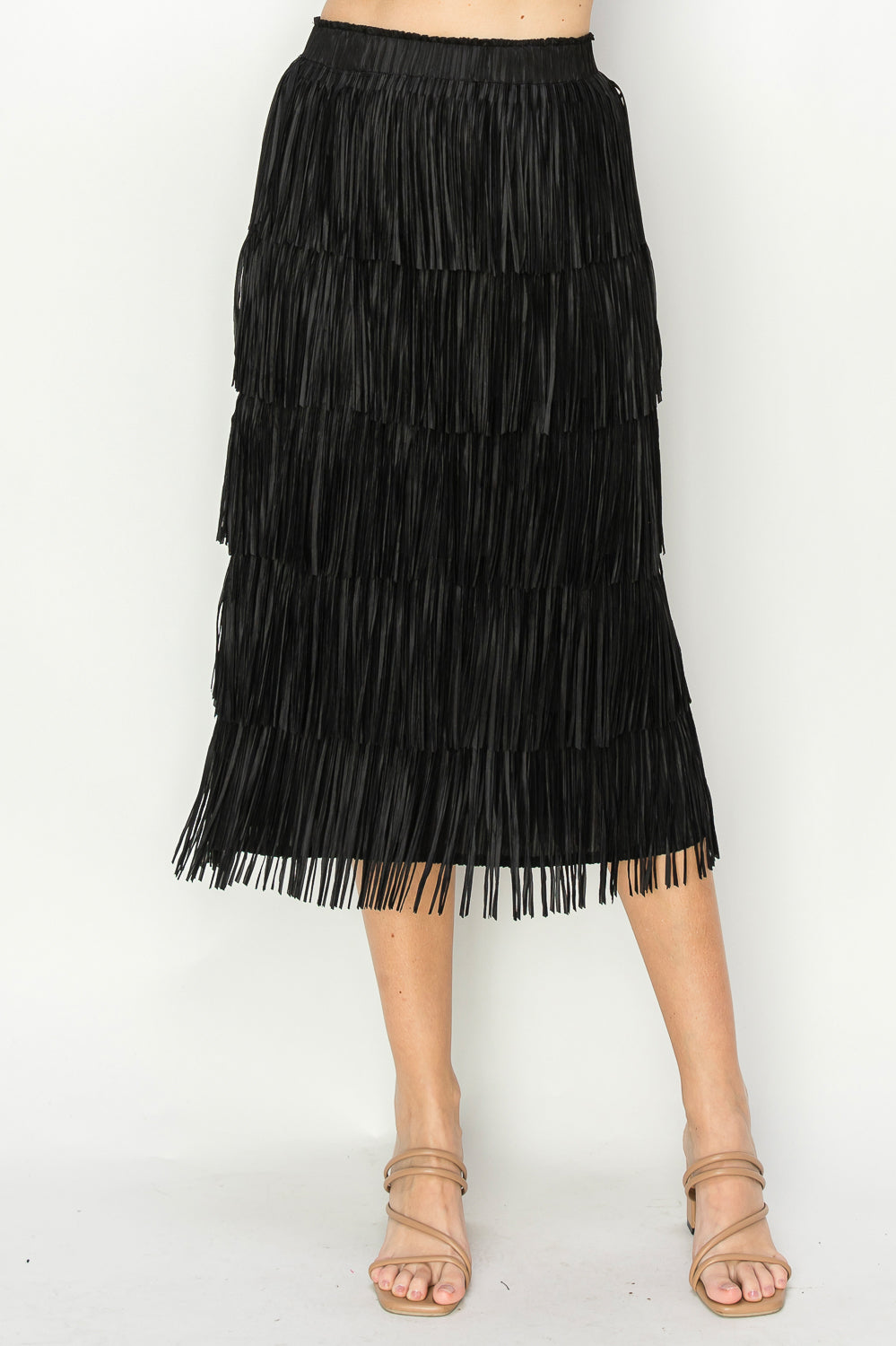 Jayleen Fringe Skirt