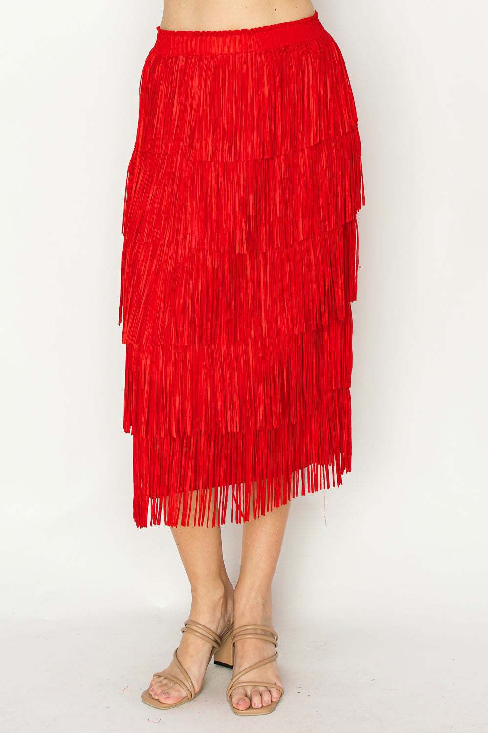 Jayleen Fringe Skirt