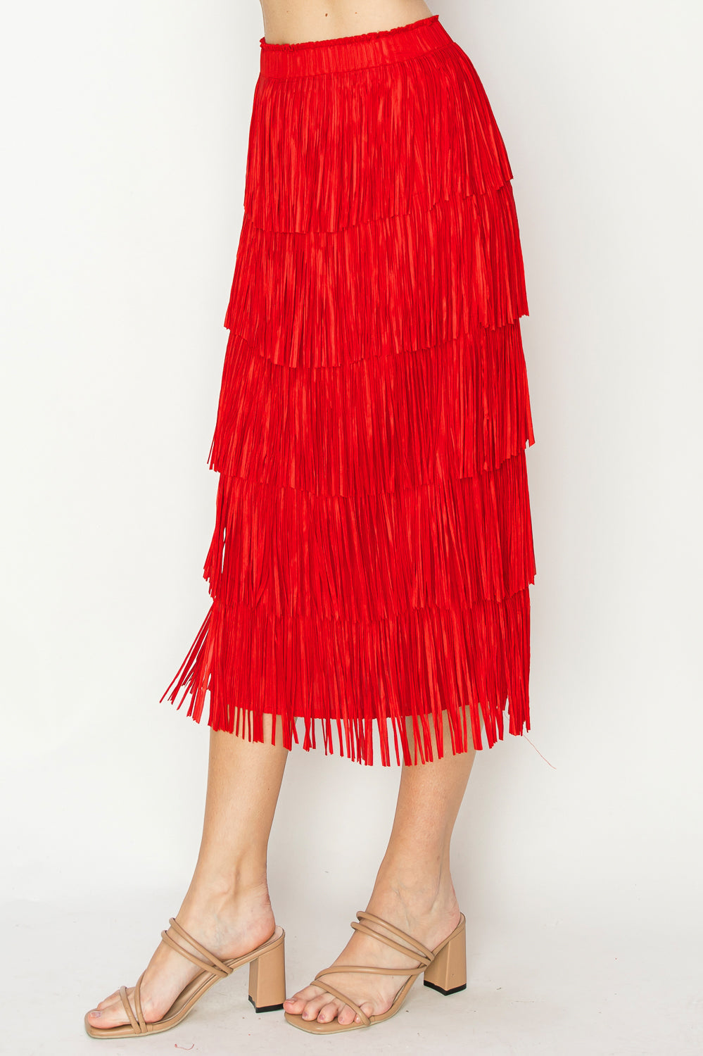 Jayleen Fringe Skirt