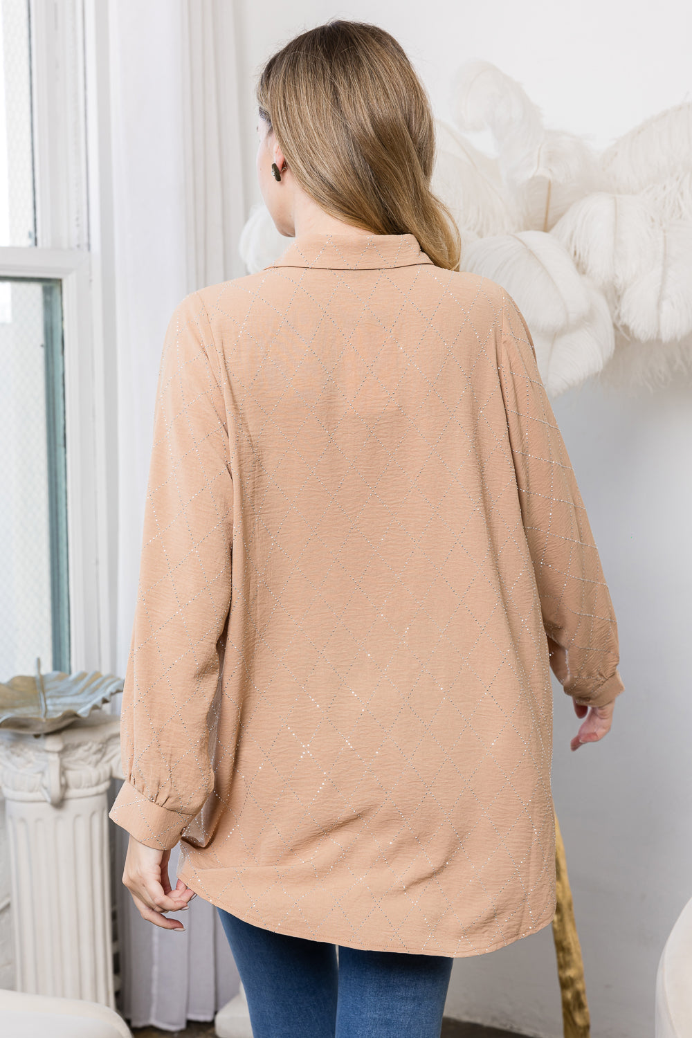 Jarrel Shirt with Sparkles