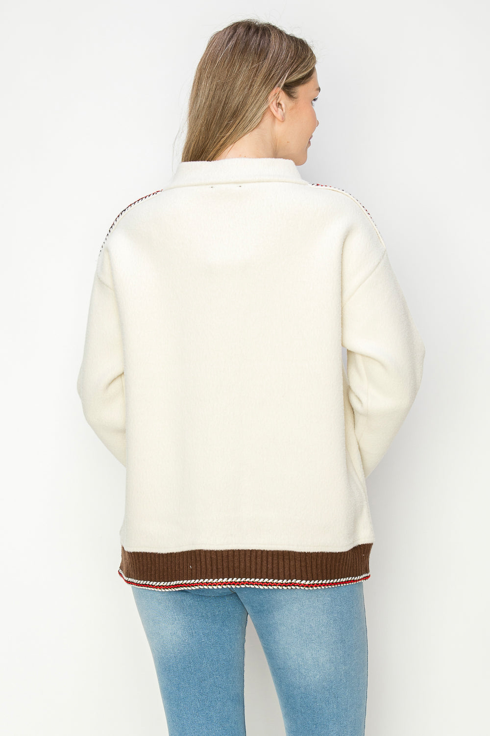Joan Stretch Knitted Sweater Jacket