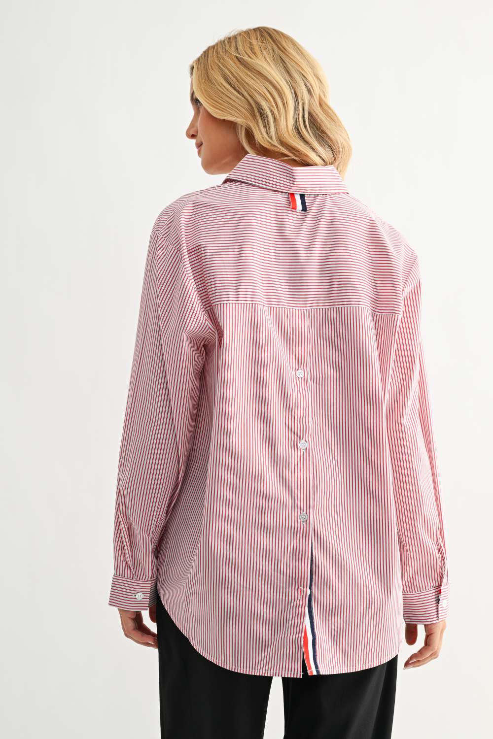 Jasmine Cotton Pinstripe Shirt