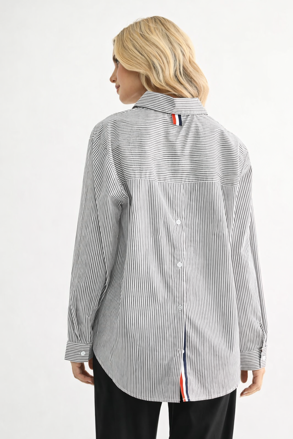 Jasmine Cotton Pinstripe Shirt