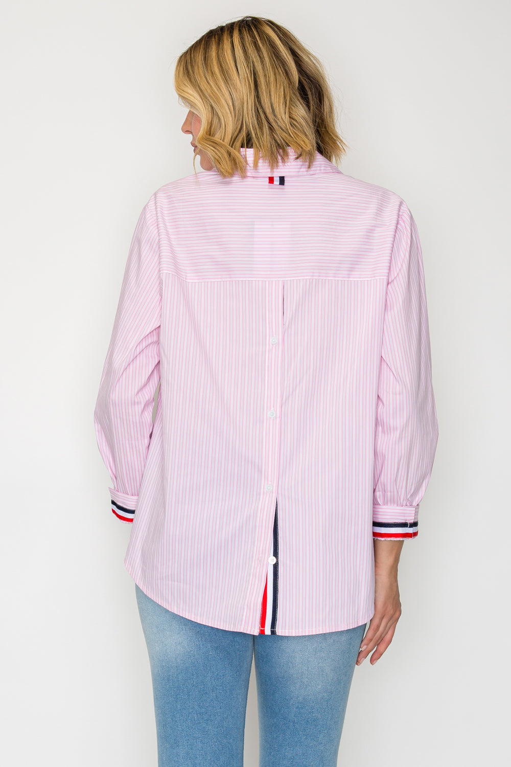Jasmine Cotton Pinstripe Shirt