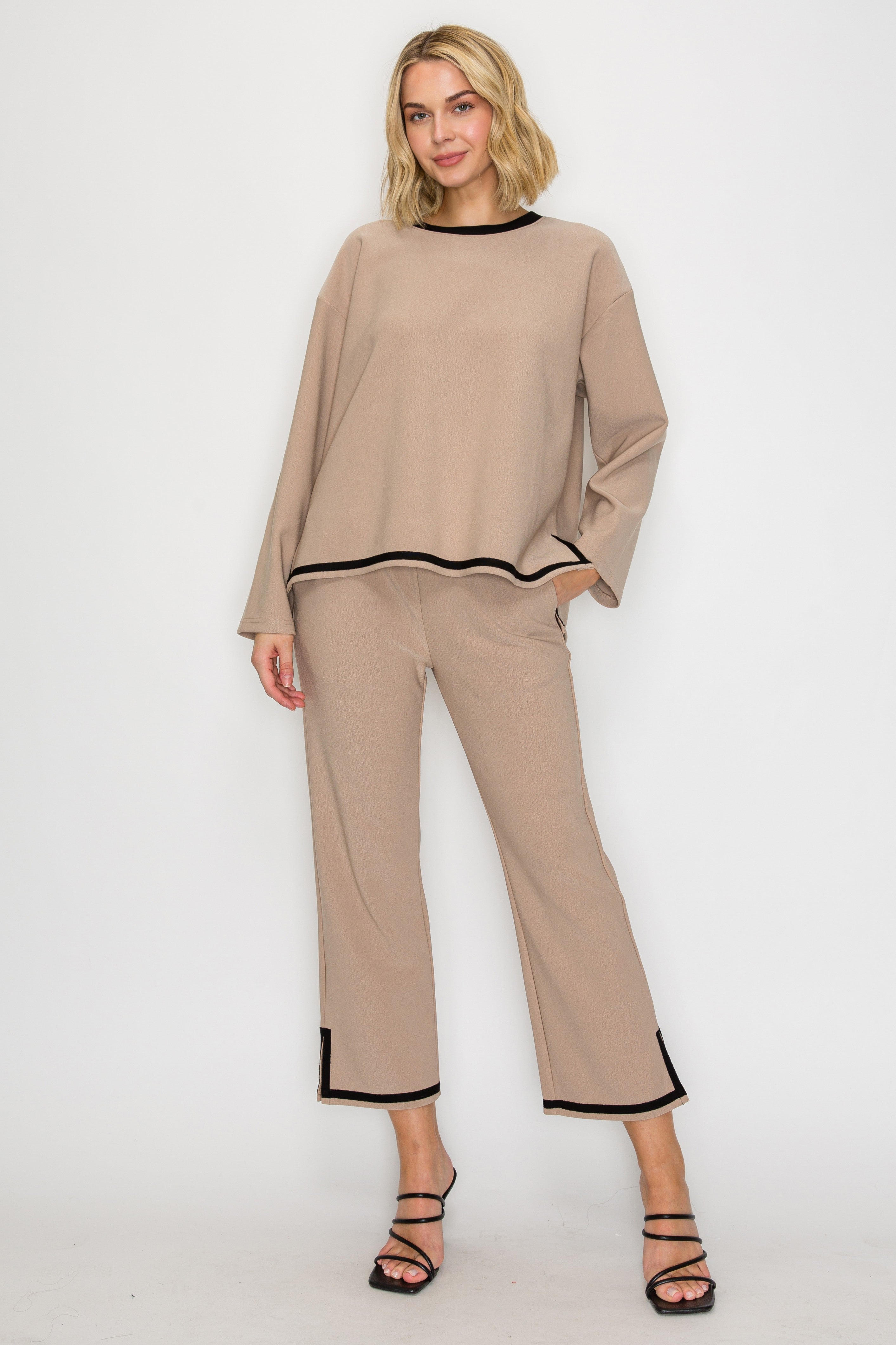 Ken Stetch Knit Crepe Pant