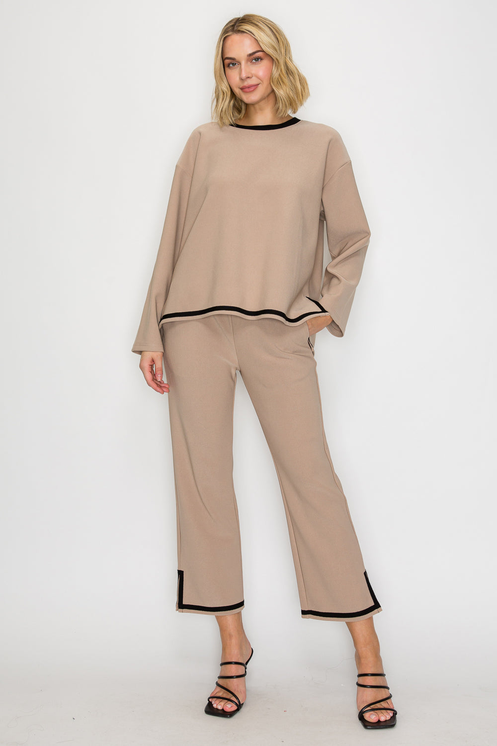Ken Stetch Knit Crepe Pant