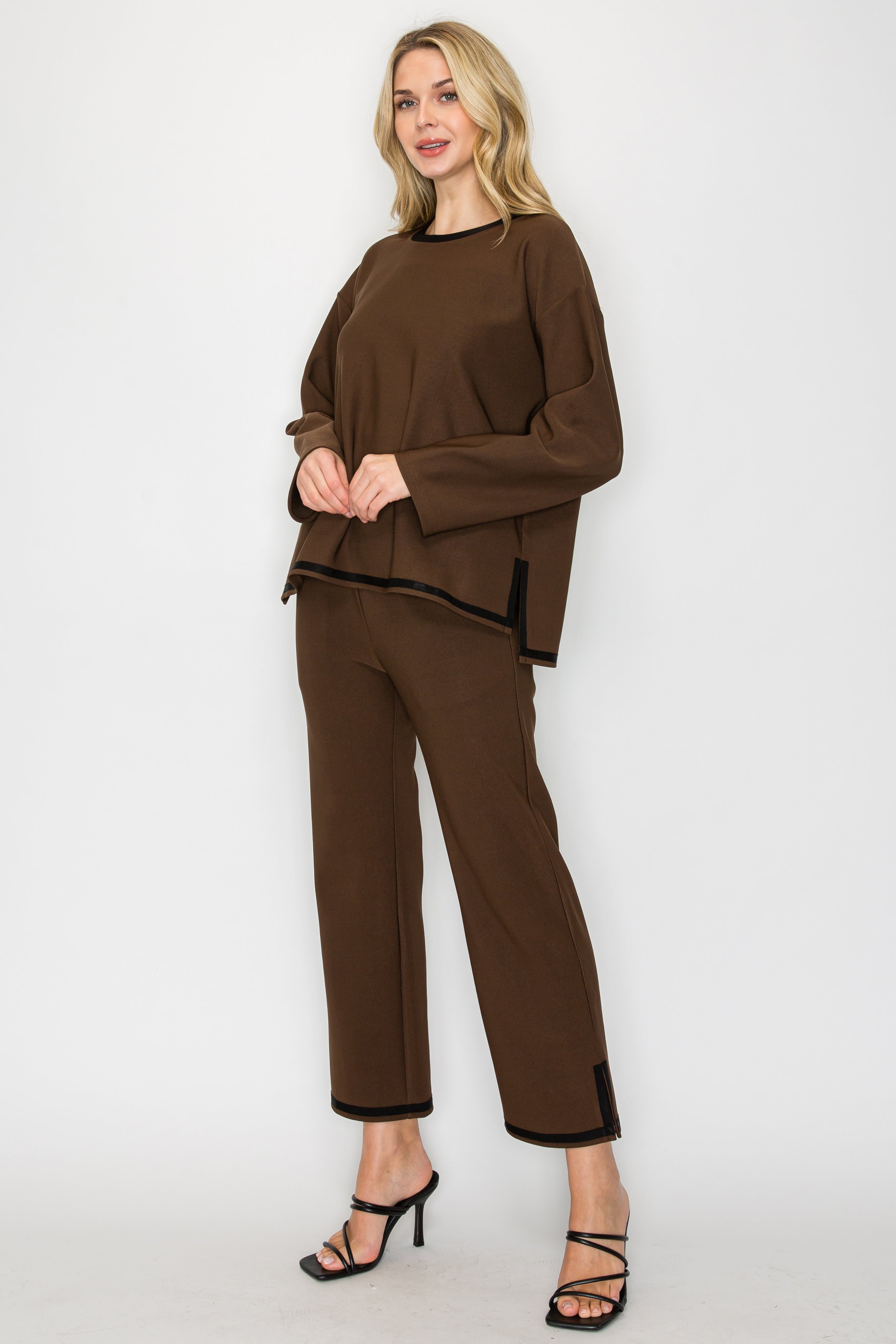 Ken Stetch Knit Crepe Pant